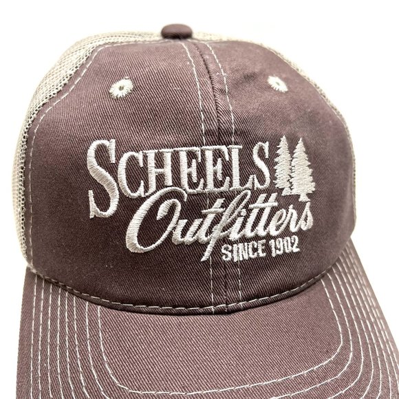 Scheels Outfitters Trucker Snapback Mesh Hat - Picture 3 of 6